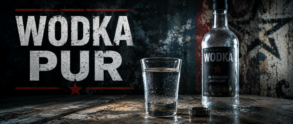 Wodka pur