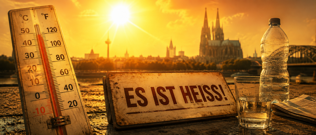 es ist heiß