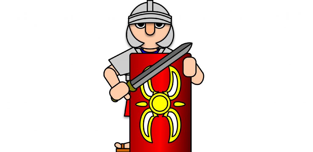 Legionär in Damenwäschee