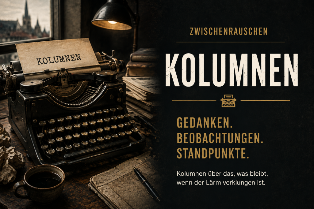 zwischenrauschen kolumnen