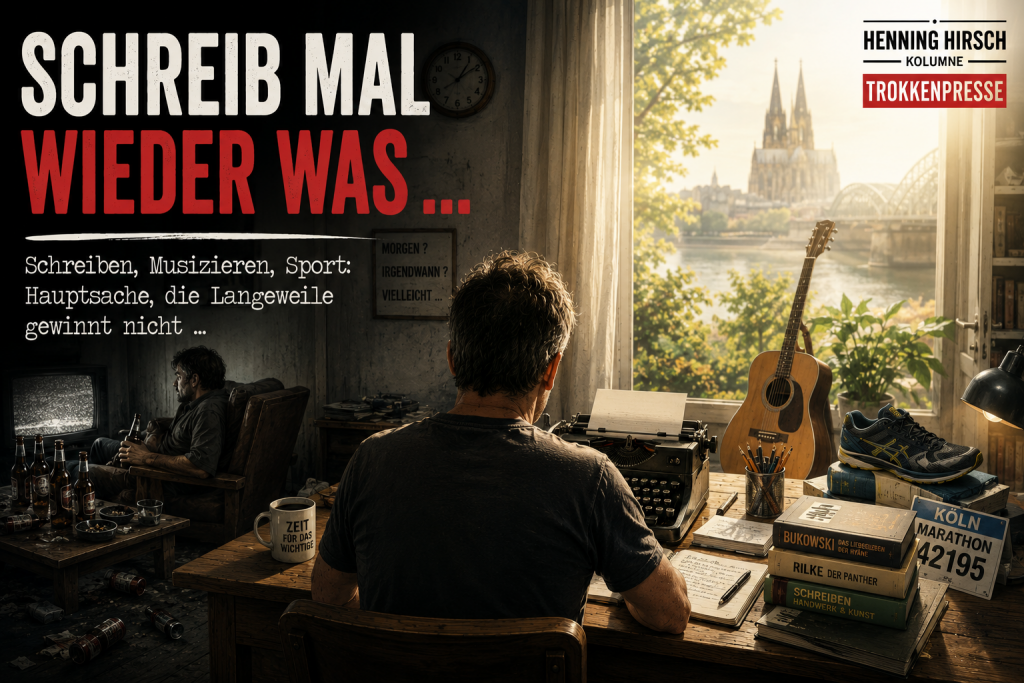 trokkenpresse schreib mal wieder was