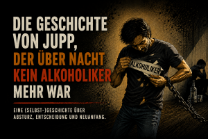 geschichte von jupp der über naacht kein alkoholiker mehr war