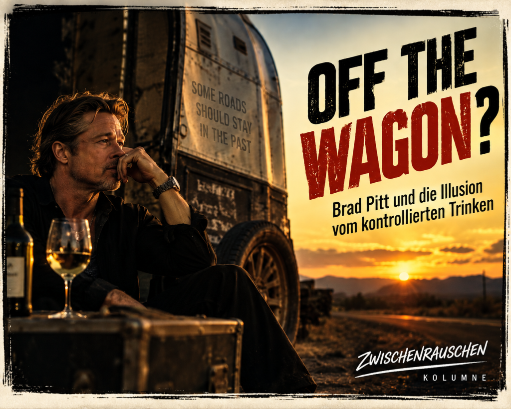 Brad Pitt off the wagon